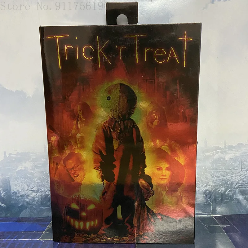 Klassischer Film Film Trick R Treat Actionfigur NECA Figur Trick R Treat Actionfigur Modell Leuchtendes Kürbisspielzeug Halloween Geschenk – Detail 1