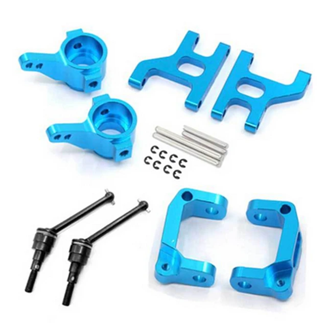 Aluminum Front Swing Arm+Joint Knuckle Arm+Drive Swing Shaft+Hub Carrier  Base C Set for 1/10 TAMIYA CC01 TA02 TA03 RC Car - AliExpress