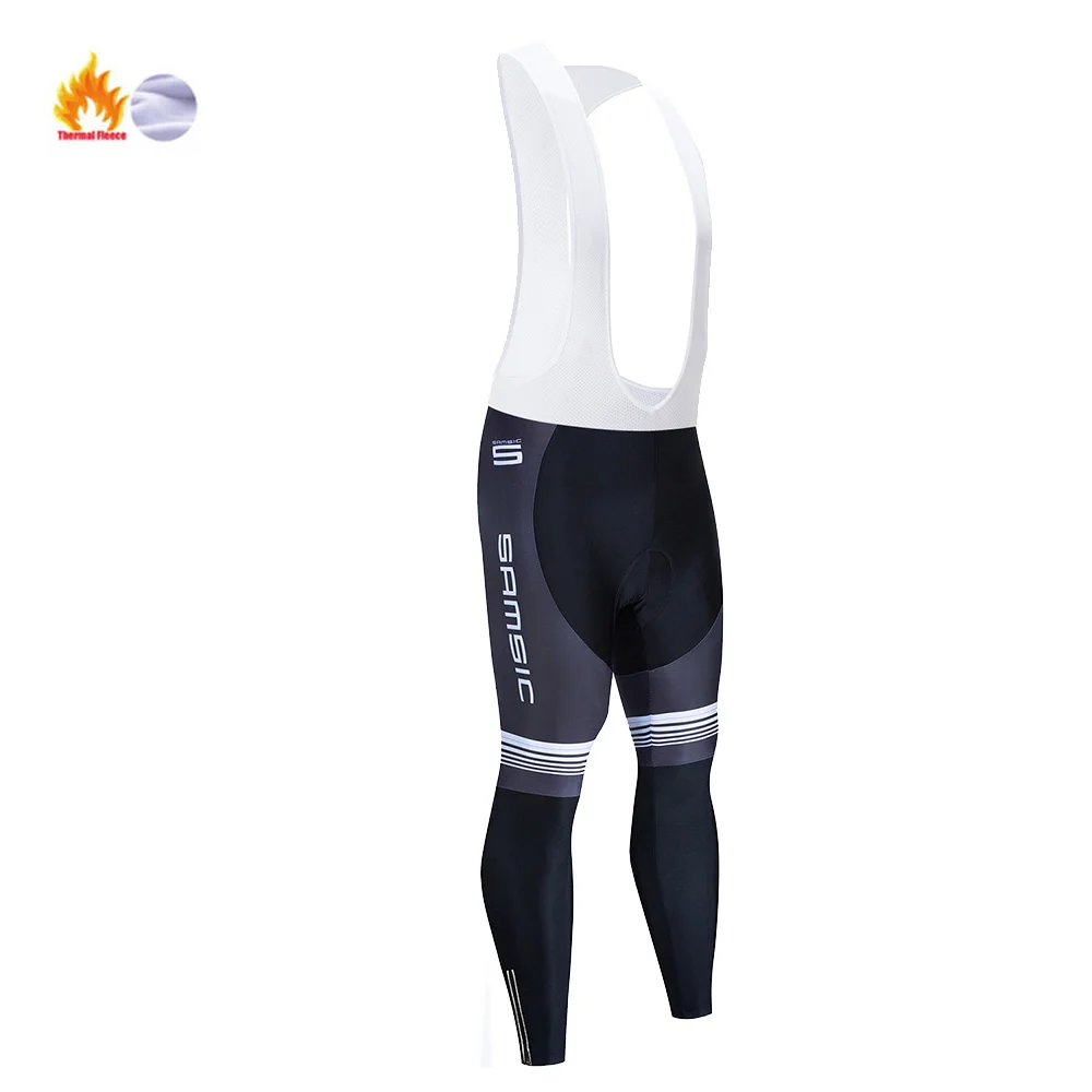 ARKEA Winter Fleece Thermal Men Cycling Tights Pants motion Outdoor Wearable Bib Pants 19D Gel Pad Shockproof Bike Trousers