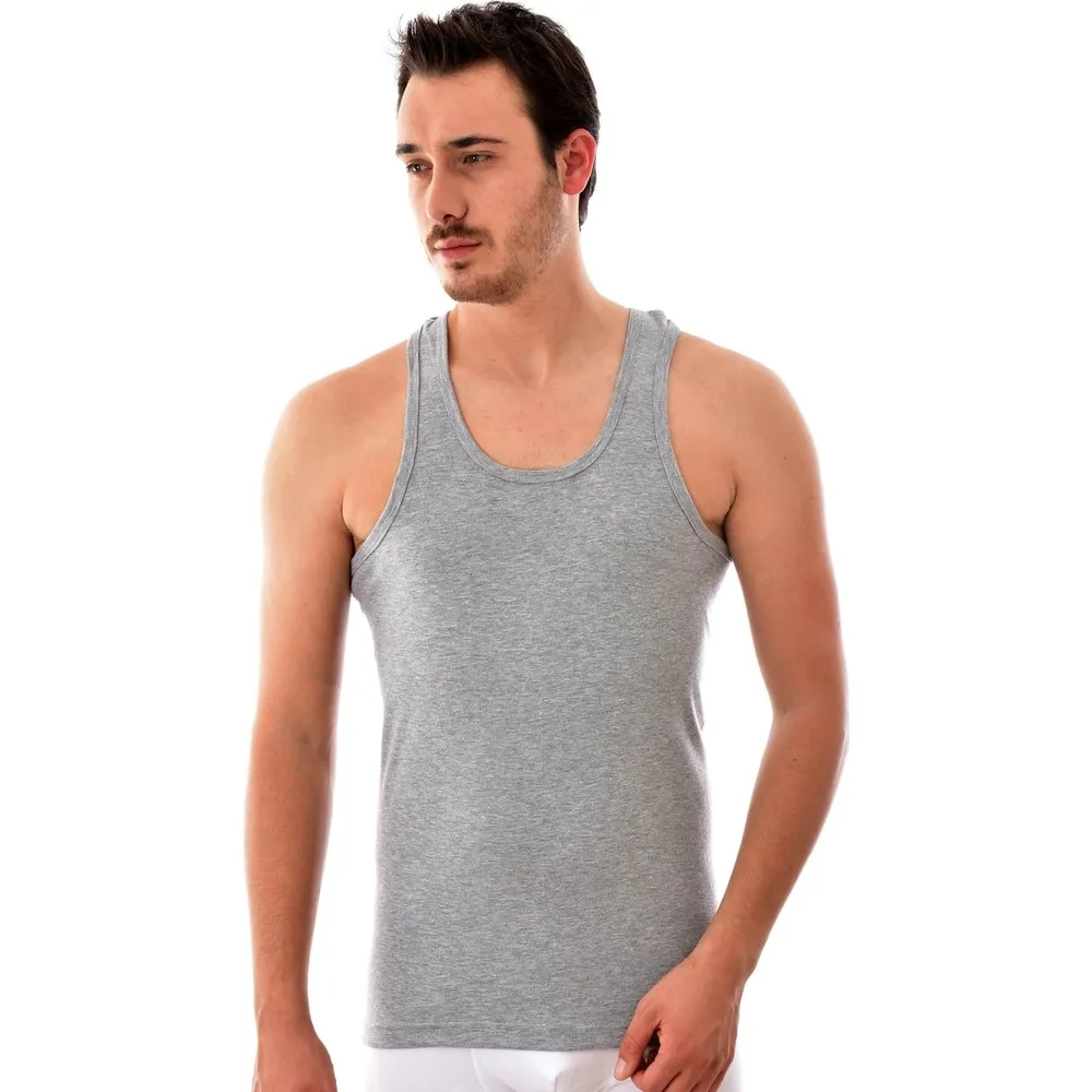 2 Chiếc Áo 100% Cotton Chắc Chắn Nam Thoáng Khí Áo Không Tay Ôm Áo Lót Nam Tặng Bởi Người Thổ Cotton