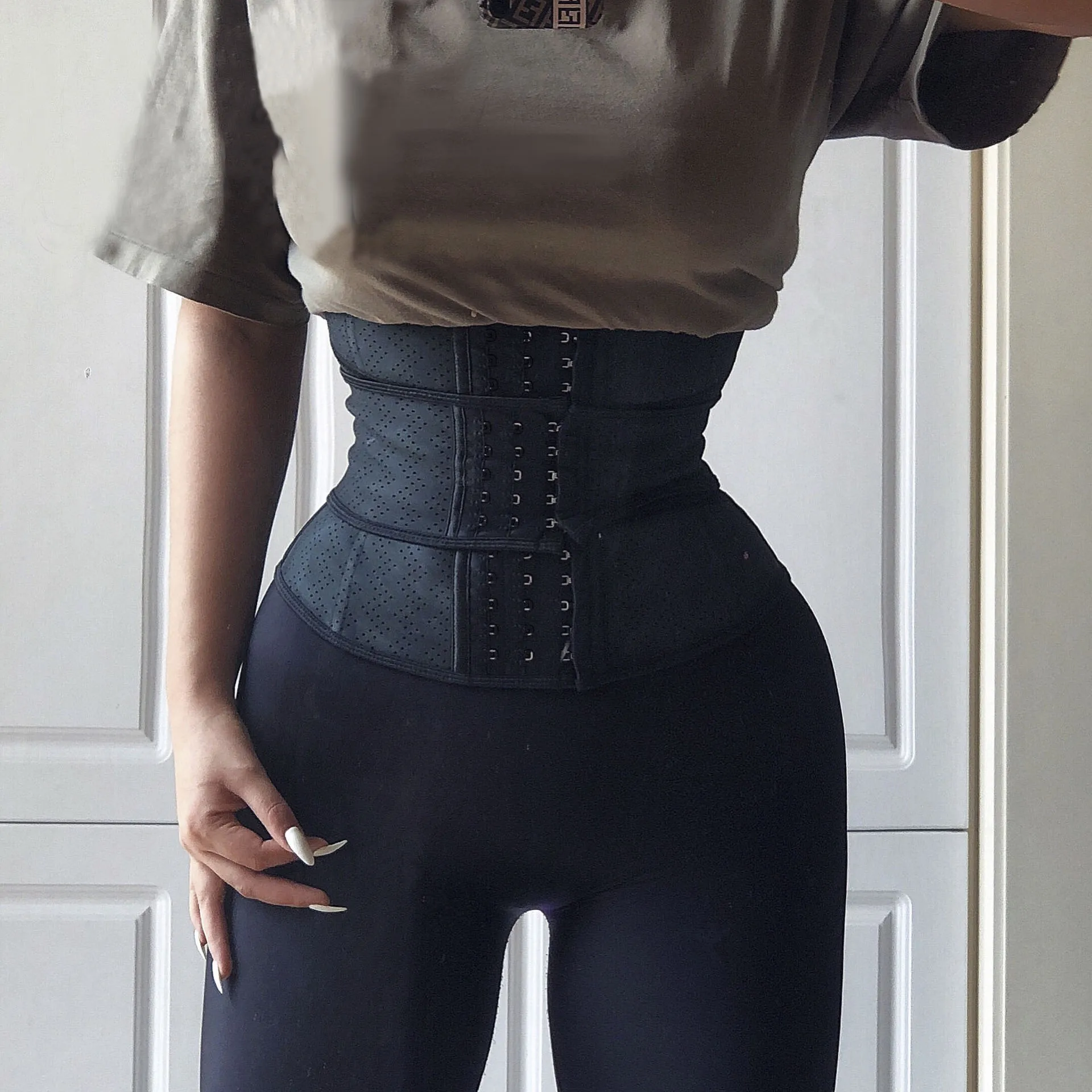 

Corset Waist Trainer Slimming Sheath Belly Latex Belt Women flat Colombian Reducing Girdles Body Shapewear Faja Waist Corset Top