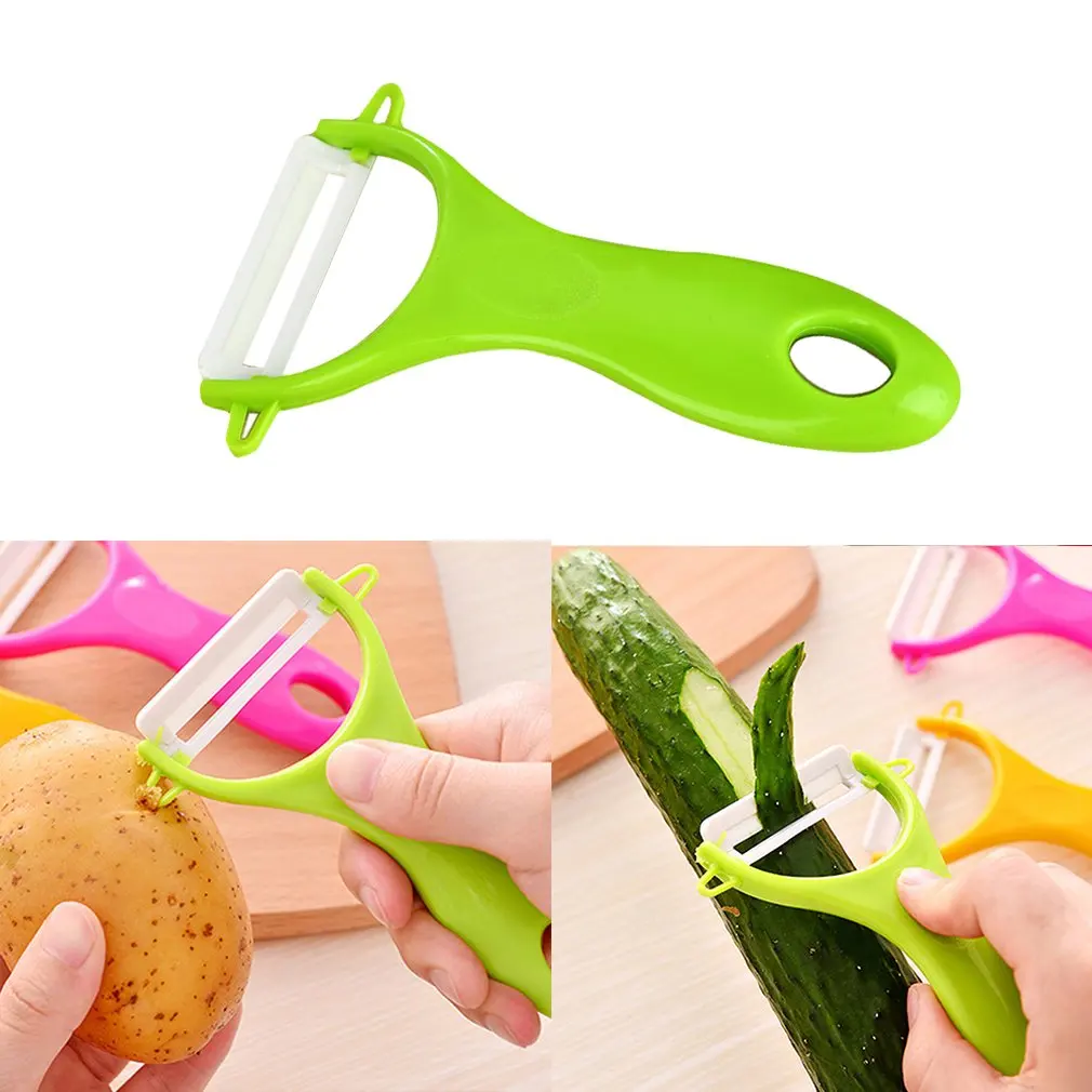 2018 New Ceramic Peeler Fruit Vegetable Peeler Apple Zester Carrot Planer Potato Cutter Grater Kitchen Cooking Tools