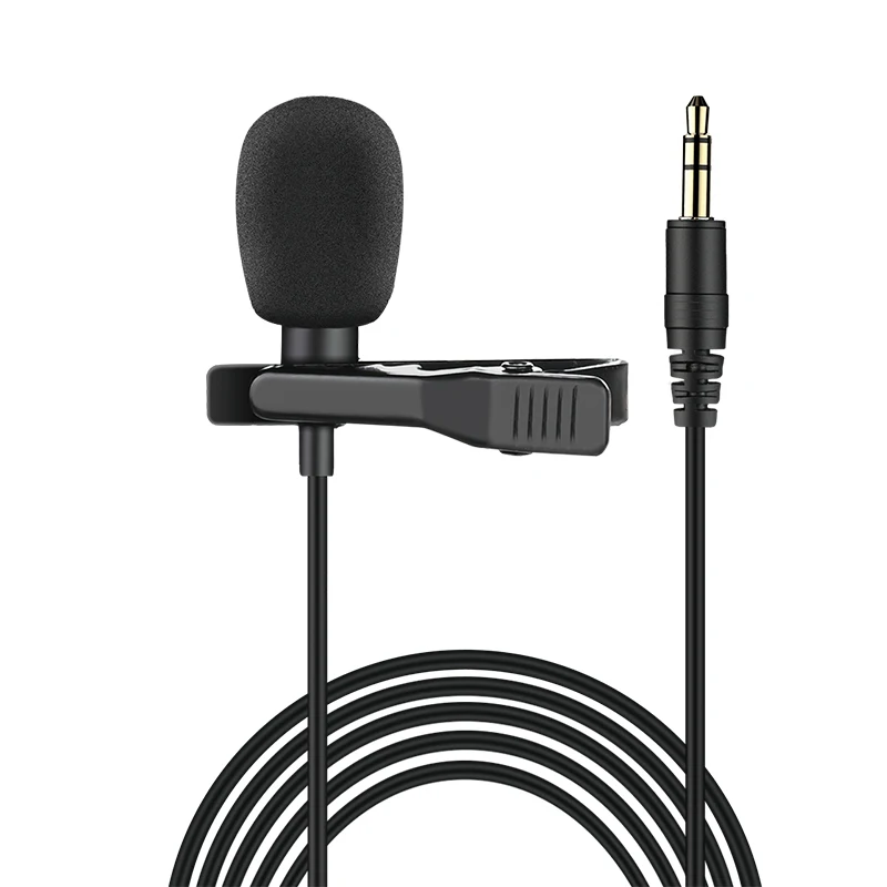 

TAKSTAR TCM-400 Portable Clip-on Lapel Lavalier Microphone 5.0m Mini Wired Mic Condenser Mikrofon For Live Broadcast, Interview