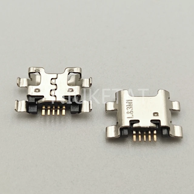50szt Micro USB Jack Gniazdo ładowania Port Wtyczka Złącze dokujące 5pin Dla HUAWEI 7C 7S 7A 7X 8E HONOR 9 lite Enjoy 8 Plus Y5 Y9 3I