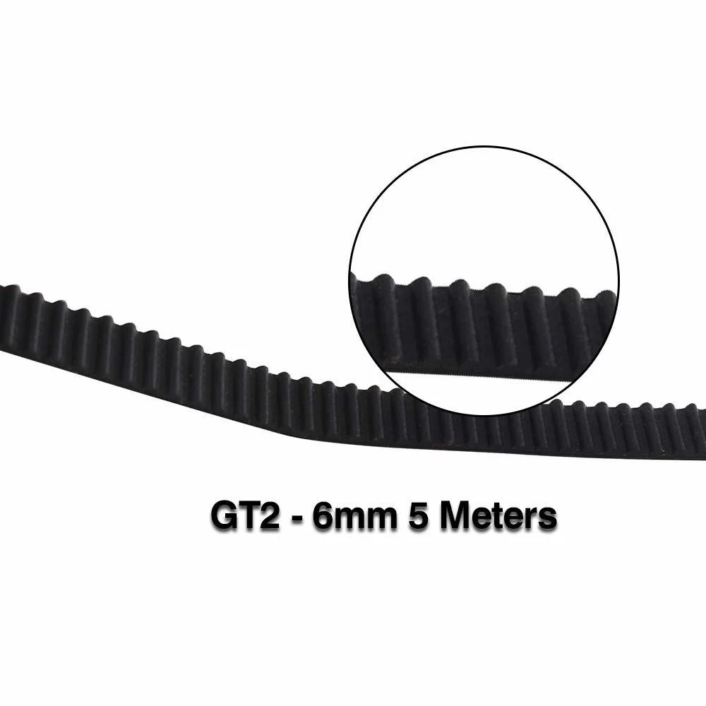 Aokin GT2 Riem, 5 Meter GT2 Distributieriem 6Mm Breedte Fit Voor 3D Printer Reprap Mendel Rostock Prusa Creality CR-10 Ender 3 anet A8