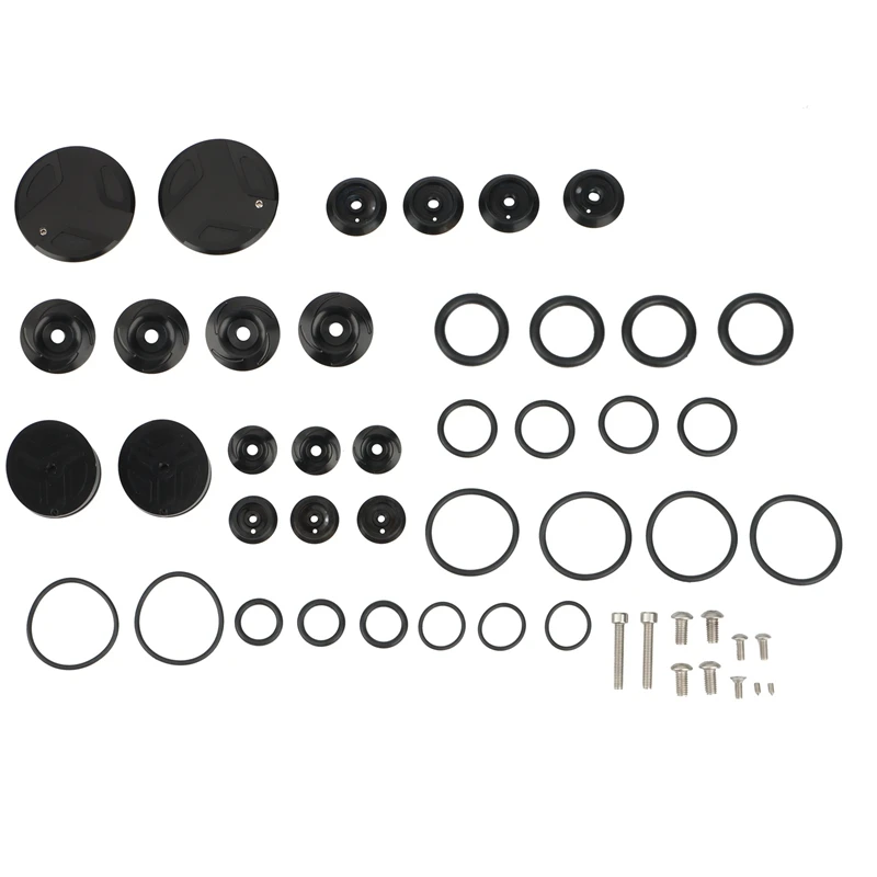 

Motorcycle Frame Hole Plugs Caps Covers Set for-BMW R1200GS LC R 1200GS Adv R1250GS R1200RT