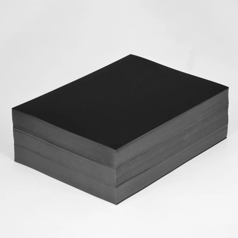 Boş Siyah Kağıt Graffiti DIY El Yapımı Kağıt A4 A3 8K 4K 80g 180g 300g Kraft el işi kağıdı Karton Boş El Çizimi eskiz kağıdı