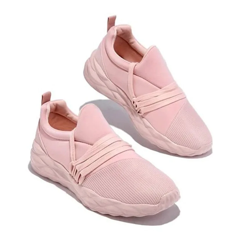 Plus Size Women Sneakers Lightweight Sports Running Shoes Female Casual Flats Women's Vulcanized Shoes Femme Chaussures WSH3795