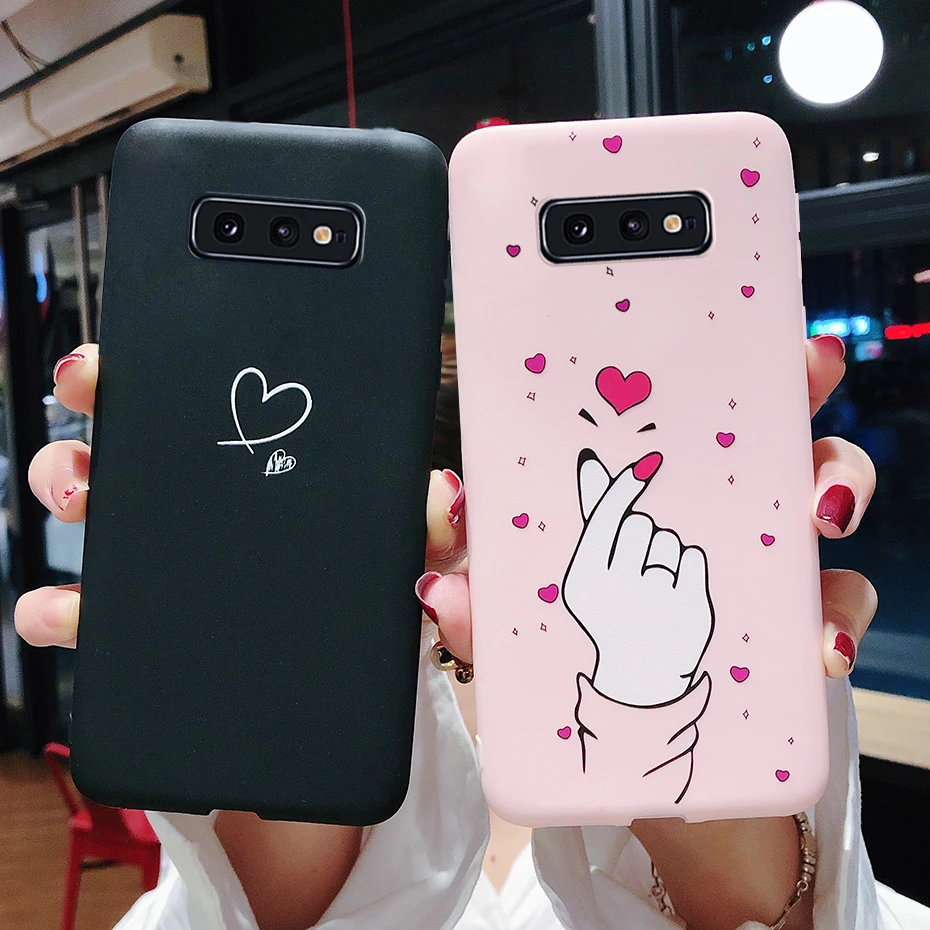 Case For Samsung Galaxy S10e Samsung S10e S10 e S 10e 10 e Case Luxury Protective Cute Silicone Soft TPU Phone Cases Cover Capas