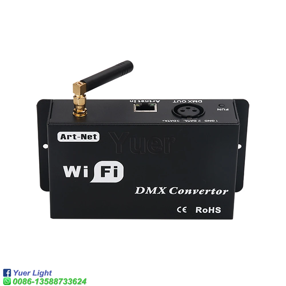 Imagem -03 - Controle Dmx para Iluminação de dj Controle Wifi com Sistema Android e Ios Wf310