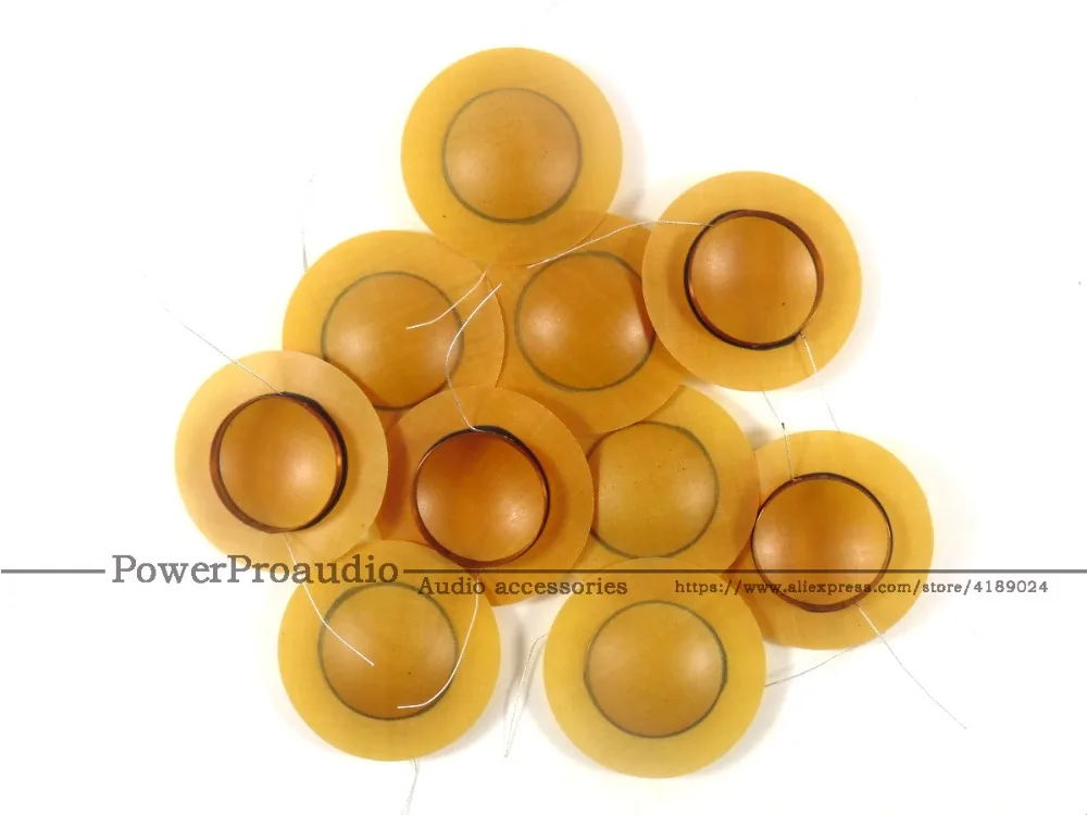 

10 pcs 1 inch 25.4mm 25.5mm Tweeters Voice Coil Resin Membrane 4ohm or 8ohm