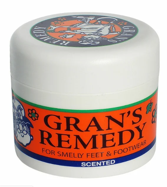 3pcs/let (Original, Cooling & Scented) Grans Remedy for Smelly Feet and Footwear 50g