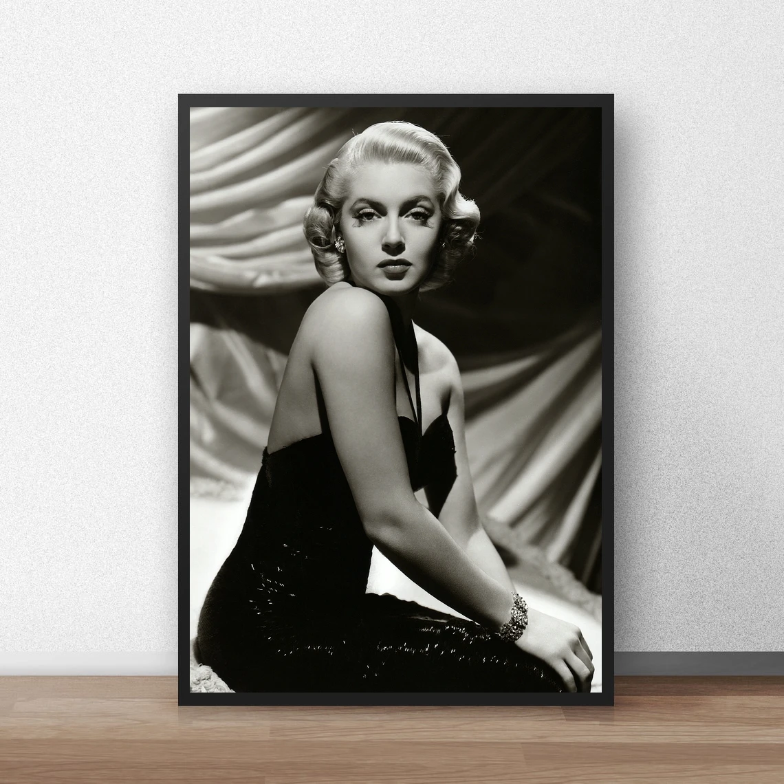 Lana Turner Movie Star Poster Canvas Art Print Home Decoration Wall Painting ( No Frame )
