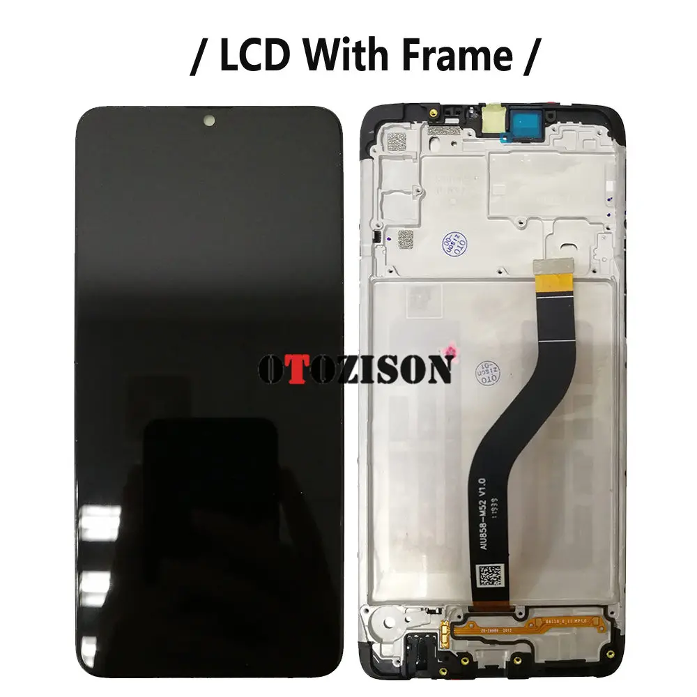 Super AMOLED A20s Display For Samsung Galaxy A20s 2019 LCD With Frame SM-A207F/DS A207M Display Screen Touch Digitizer Assembly