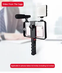 Mcoplus camera Phone Stabilizer for iPhone Xs Max Xr X 8 Plus 7 for Huawei for Samsung S9,8 Outdoor Phone Holder for Canon Nikon