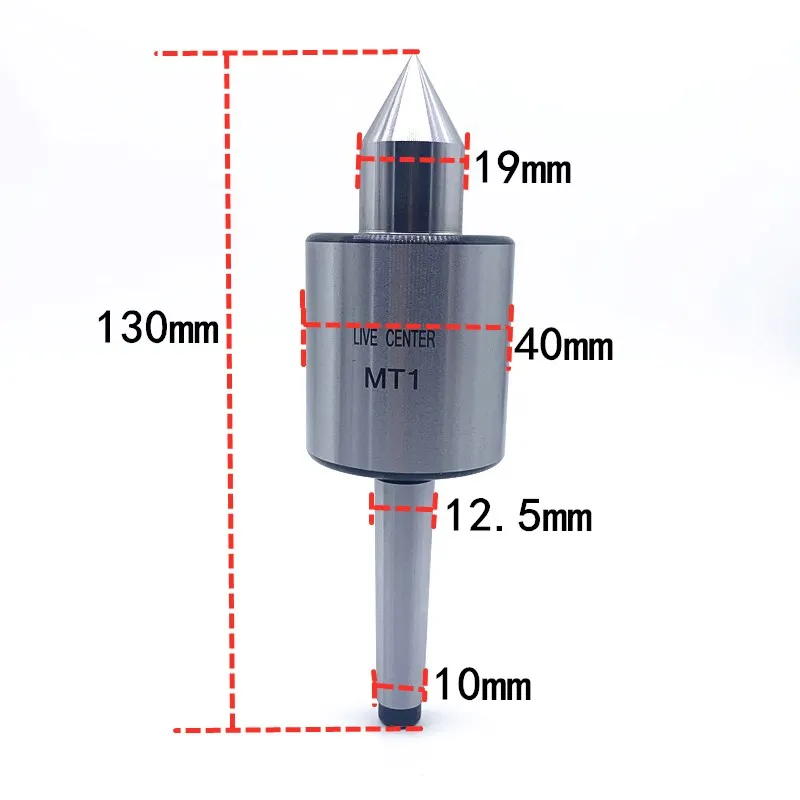 MT1 MT2 MT3 new type of precision steel rotary center lathe movable center cone cutter rotary milling machine accessories