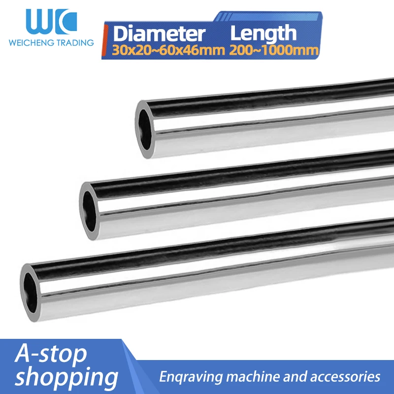 

1pc 30mm/35mm/40mm/45mm/50mm/60mm Hollow Tubing Tube Connecting Shaft for cnc parts