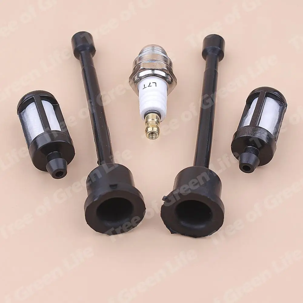 Filtro de combustível Linha Mangueira Spark Plug Kit Para Stihl 08 S10 TS350 TS360 050 051 070 075 076 090 Motosserra