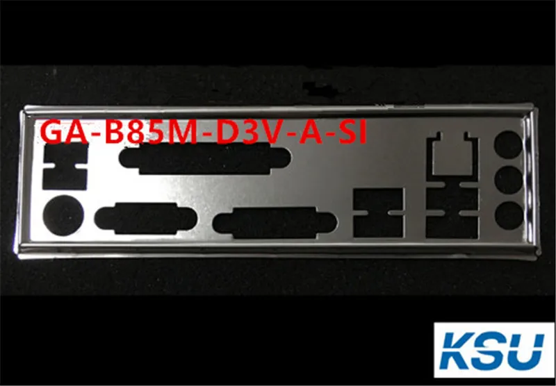 New I/O shield back plate bracket of motherboard for Gigabyte GA-B85M-D3V-A-SI Baffle Back plane Backplane