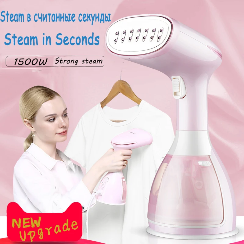 Hơi Nước Trong Vài Giây 1500W Mạnh Mẽ Di Động Cầm Tay Ủi Hơi Nước Cho Quần Áo Thẳng Đứng Là Điện Ủi Du Lịch Nhà