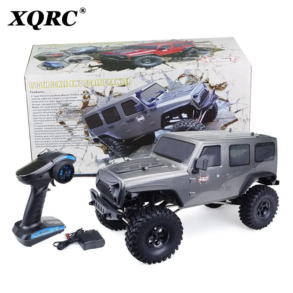 

RGT RC Car Crawler 1:10 4WD Metal Gear Off Road Truck Rock Crawler Cruiser EX86100 Hobby Climbing RTR 4x4 Waterproof Toys