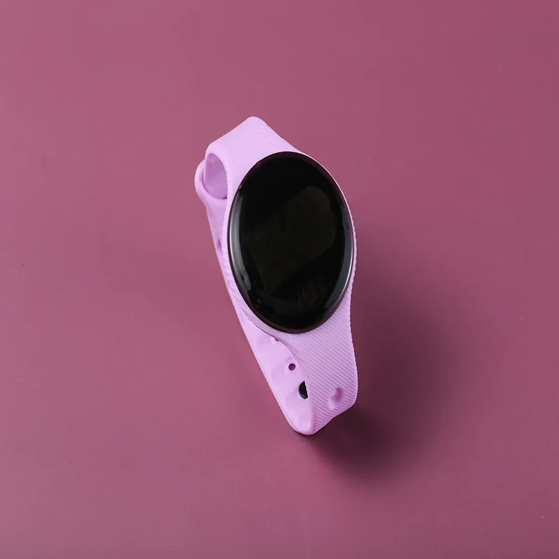 Reloj electrónico LED Para Mujer, pulsera creativa resistente al agua, táctil
