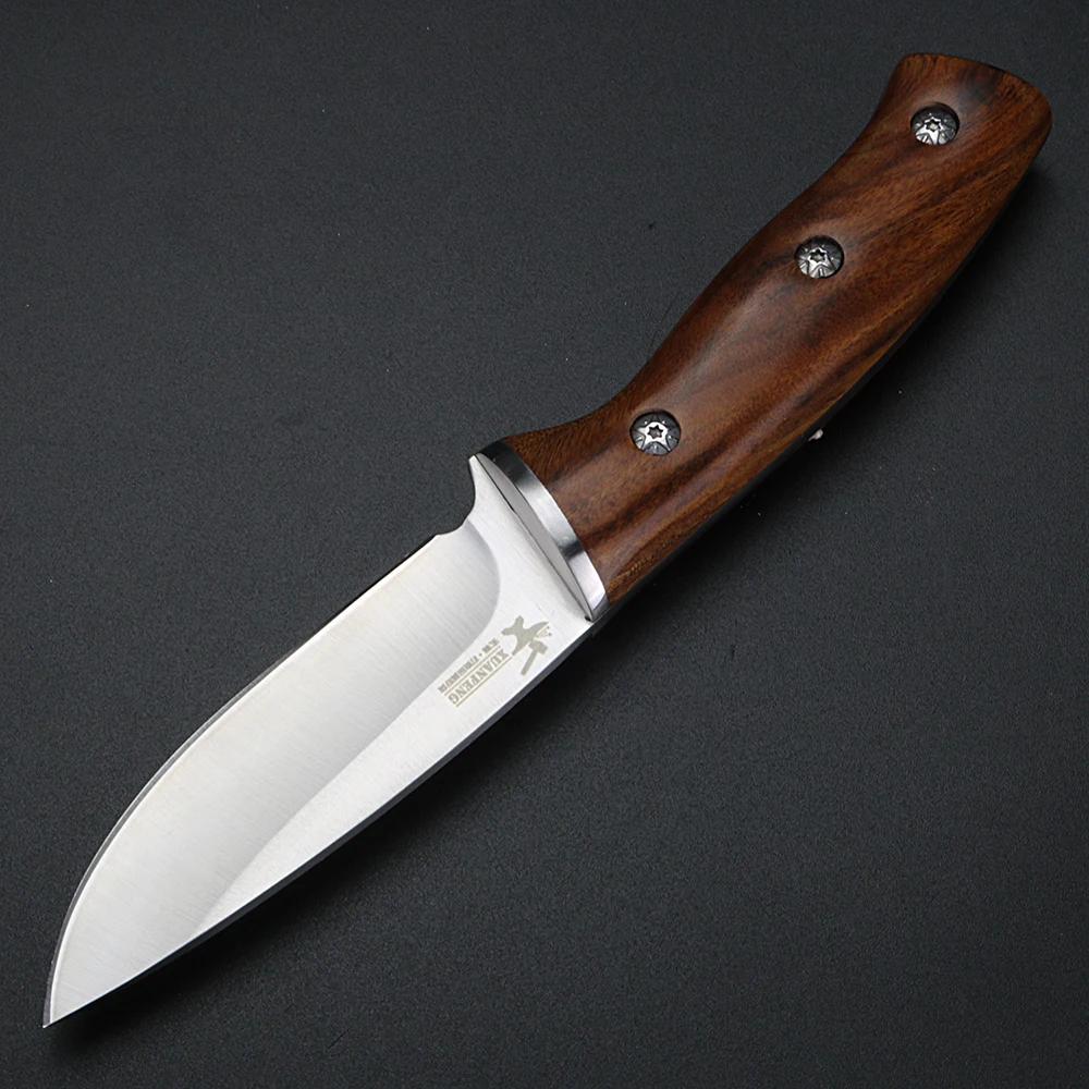 XUAN FENG field high hardness sharp tactical knife camping hunting short knife self-defense tactical  9CR18Mov knife