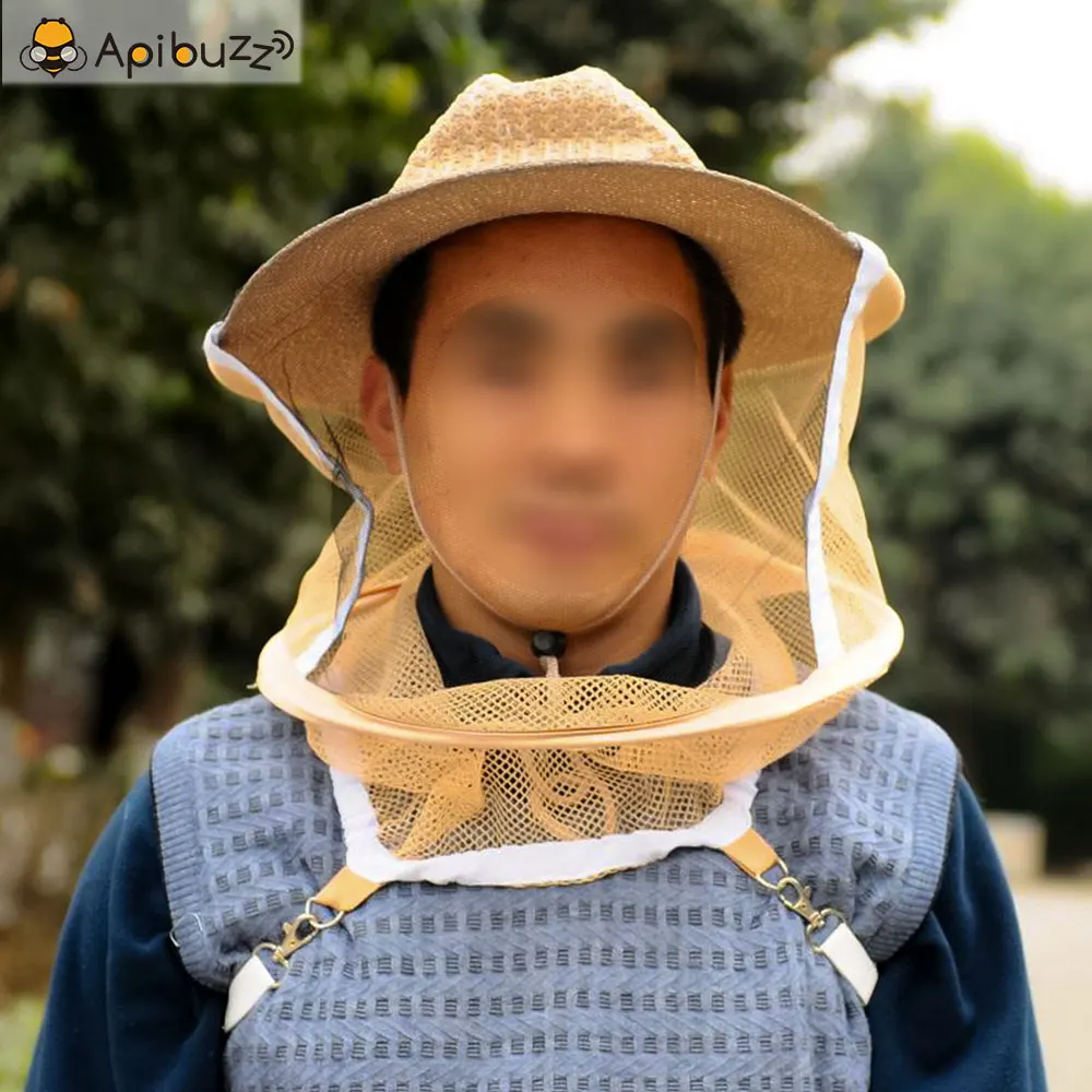 Cowboy style beekeeping veil hat | Beekeeping Equipment - Apiary Supplies - Beekeeper protector gear and accessories