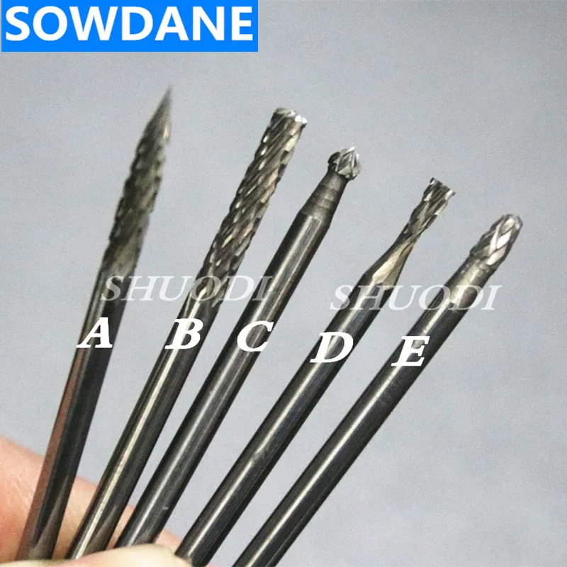 

5 Pieces Dental Tungsten Steel Nitrate Carbide Bur Polish Dentistry 2.35mm Diameter Dental Bur Dental Lab Laboratory Polish Tool