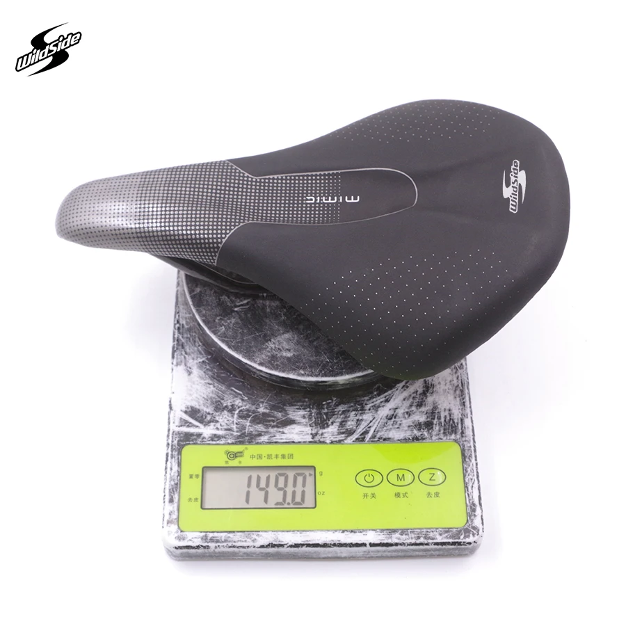 Sela de fibra de carbono leve Wildside para homens e mulheres, Road Mountain Bike, Triathlon Tt, Wide Comfort Racing Seat