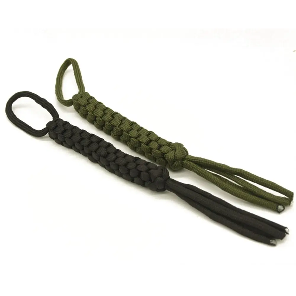 1/2pcs High Quality Ornaments Falling Paracord Rope Knife Pendant Nylon Chain Tool Survival Ropes Camping Corn Knot