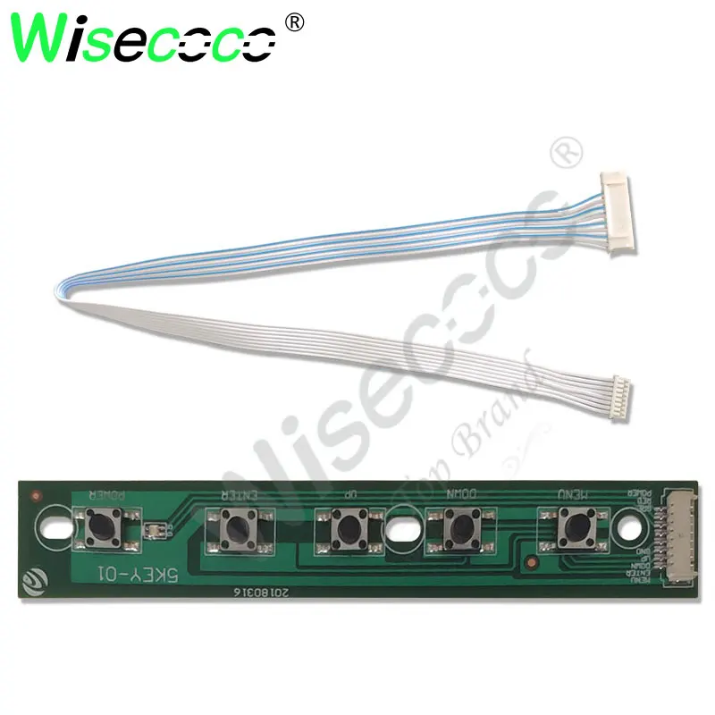 Imagem -05 - Wisecoco 23.8 3840 2160 Mv238qum-n20 4k 30 Pinos Tela de Exibição com Backlight Interface Placa Motorista para Raspberry pi Ps4