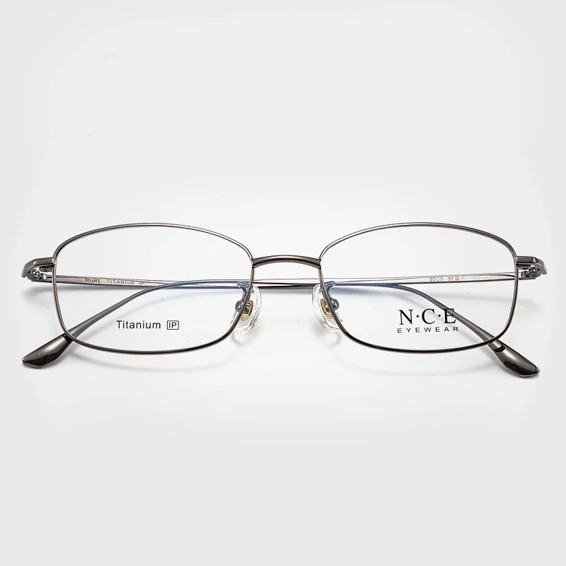 BCLEAR Men Women High Quality Pure Titanium Eye Glasses Frames Ultra-light Fashion Simple Spectacle Frame Prescription Eyewear