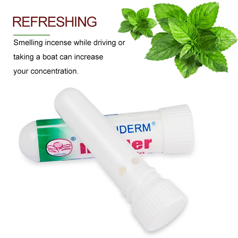 1Pcs Nasal Inhaler Rhinitis Mint Cream Nasal Essential Oils 100% Original Rhinitis Refresh Nose Cold Cool Herbal Ointment P0084