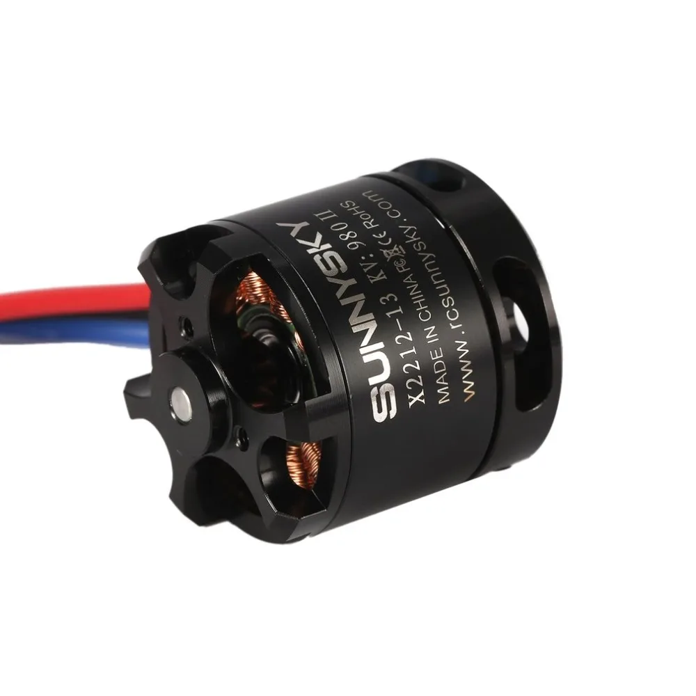 2212 Brushless Motor SUNNYSKY X2212 2450KV 1400KV 1250KV 980KV II 2-3S for RC Fixed-wing Quad-Hexa Copter Multicopter F450 F550