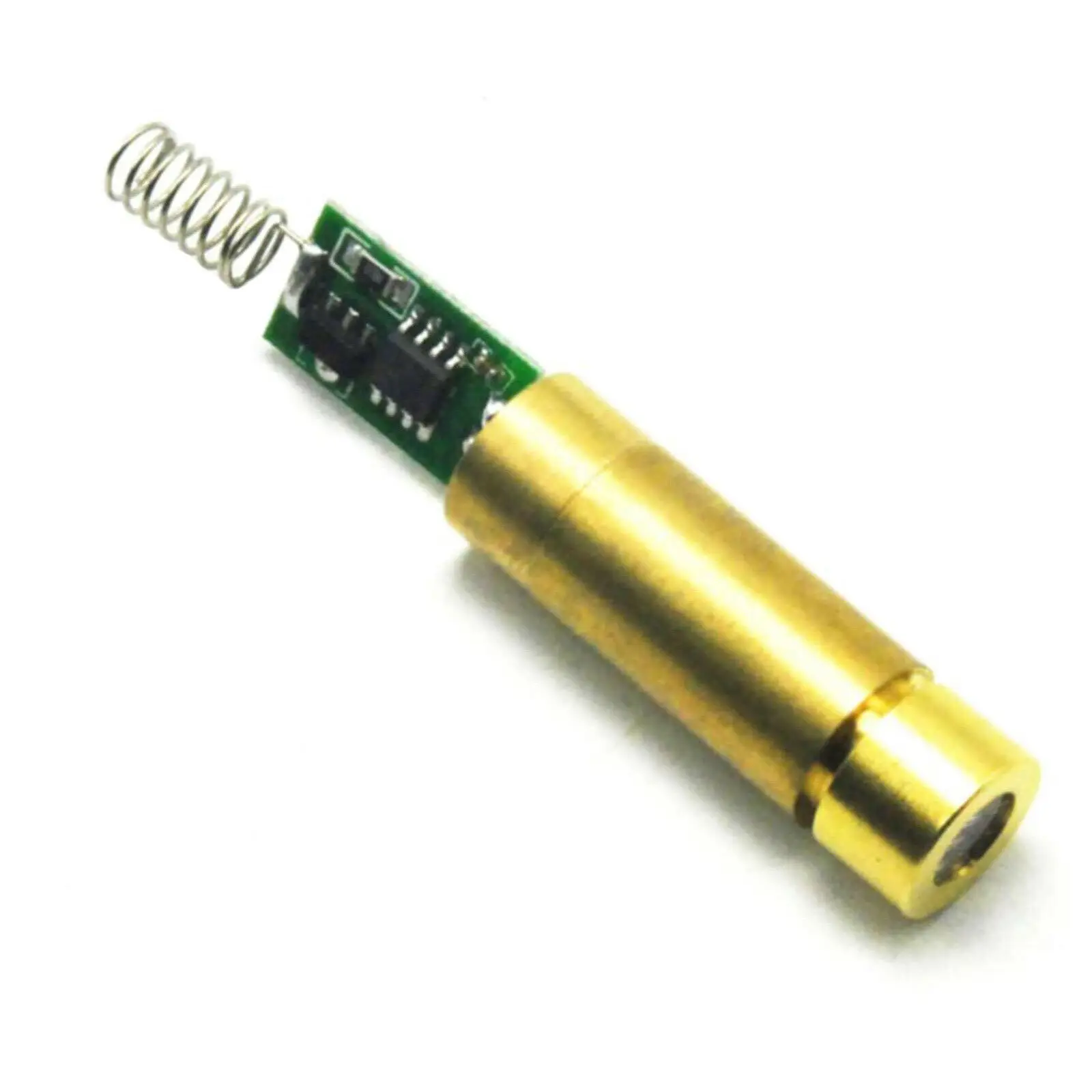 緑色線ダイオードレーザーモジュール、ラボ真鍮、532nm、100mw、3.7-4.2v、ドライバー付き