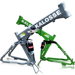 Kalosse  Full Suspension Alloy   Adults  bicycle  Frame   26*2.3 Inch  Mountain  Bike Frame