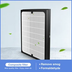 Air Purifier 383*299*17mm For DeLonghi AC75 HEPA + Activated Carbon  Composite Multifunctional Filter