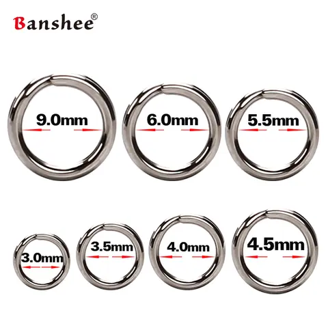 Stainless Steel Fishing Split Rings Banshee