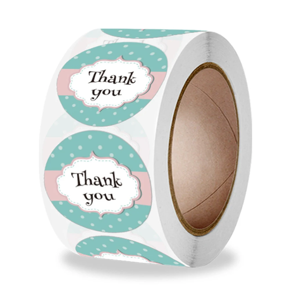 

100-500 шт. наклейка «спасибо» конверта наклейка для скрапбукинга круглая наклейка канцелярская этикетка наклейки в виде милых животных наклейки