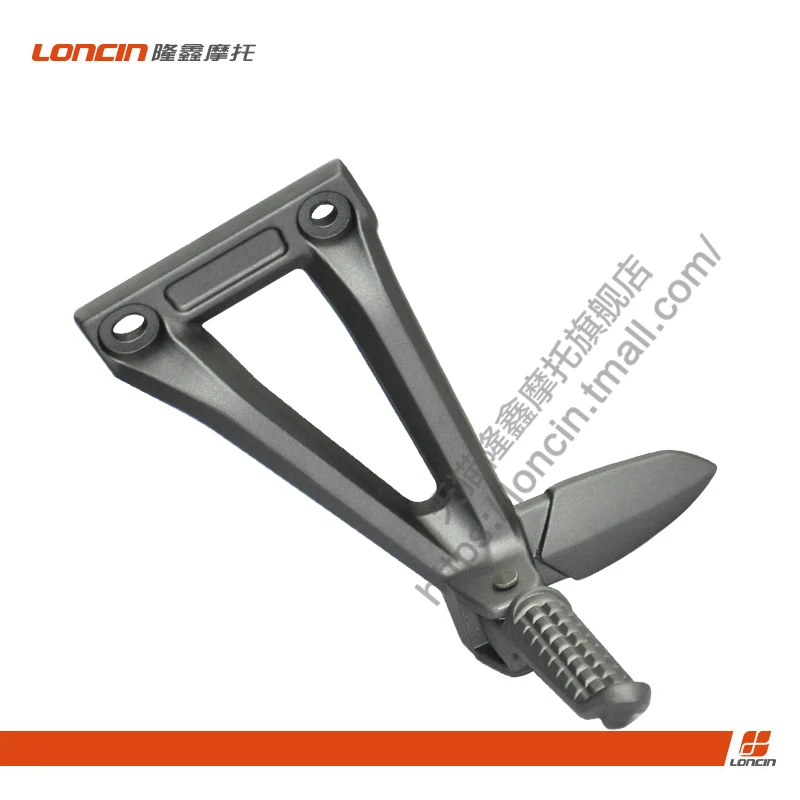 

Motorcycle Accessories Cr5 Lx150-59 Lx200-13 Original Left Auxiliary Foot Rest Parts Apply for Loncin