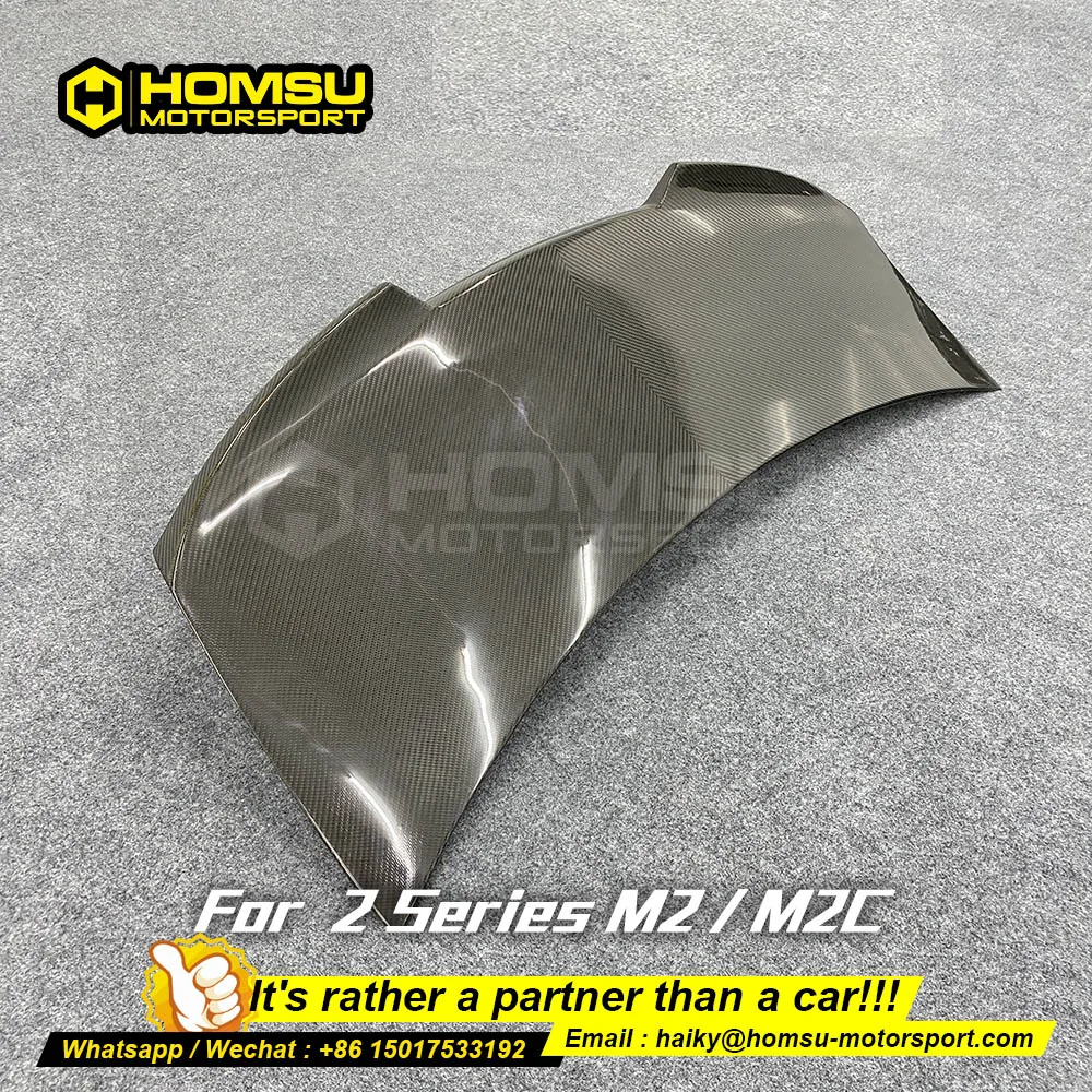 

MP Style Carbon Fiber Car Rear Tail box cover For bm w 2 Series F20 M2 M2C CS Style Dry/Wet Carbon fiber Tail box cover