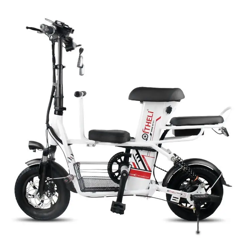 Electric Scooter For Child/Adults Two Wheels Electric Bicycles 350W 48V Range 80KM Smart Portable Electric City Bike