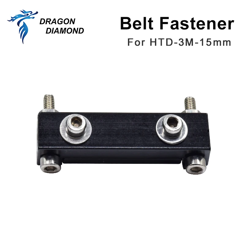 DRAGON DIAMOND Belt Fastener HTD-3M-15mm Open Belt Timing Transmissão Belt Para X/Y Axis Hardware Tools Machine Parts