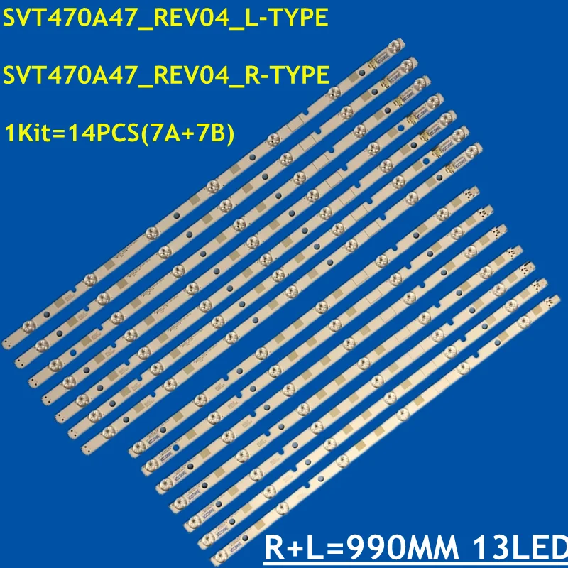 tira de retroiluminacao led para svt470a47 rev04 l r tipo 47m7463d 47l7453db 47l7453d 47l7463dg lc470duk sg k2 novo 01