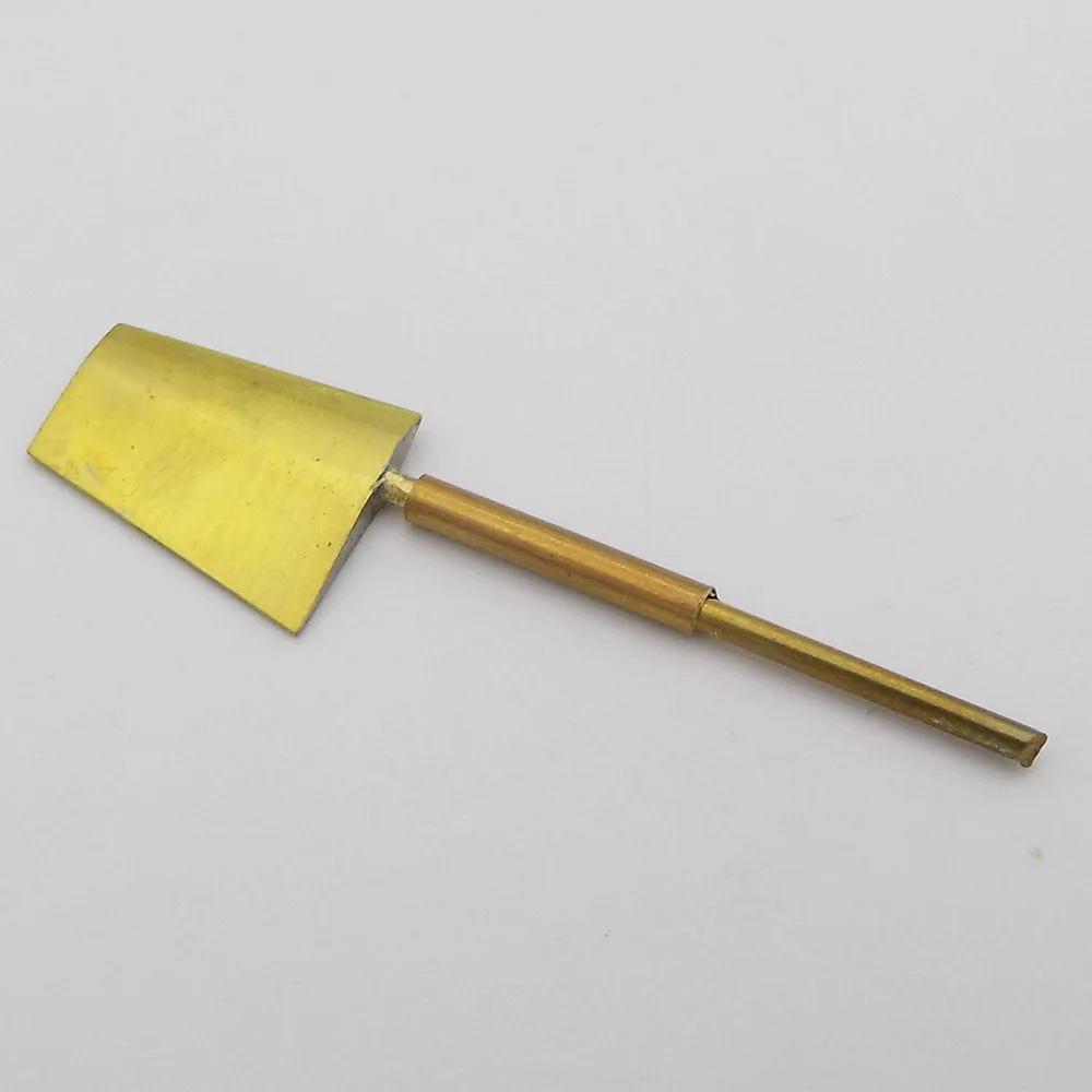 1PC RC Boat Rudder Copper Submerged Steering Rudder Servo Arm for RC Boat Marine 1/200 1/350 Battleship Frigate Model