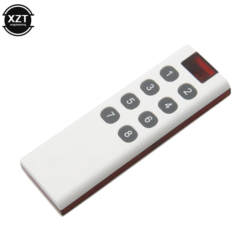 RF 433MHz Wireless Learning Code Digital Remote Control Transmitter for Switch 1/2/3/4/6/8/10 Button 2262/EV1527