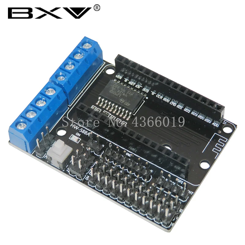 L293D For ESP8266 ESP-12E Dual High Power H-Bridge Module For Wireless WIFI NodeMcu Motor Driver Shield Board WIFI V3 CP2102