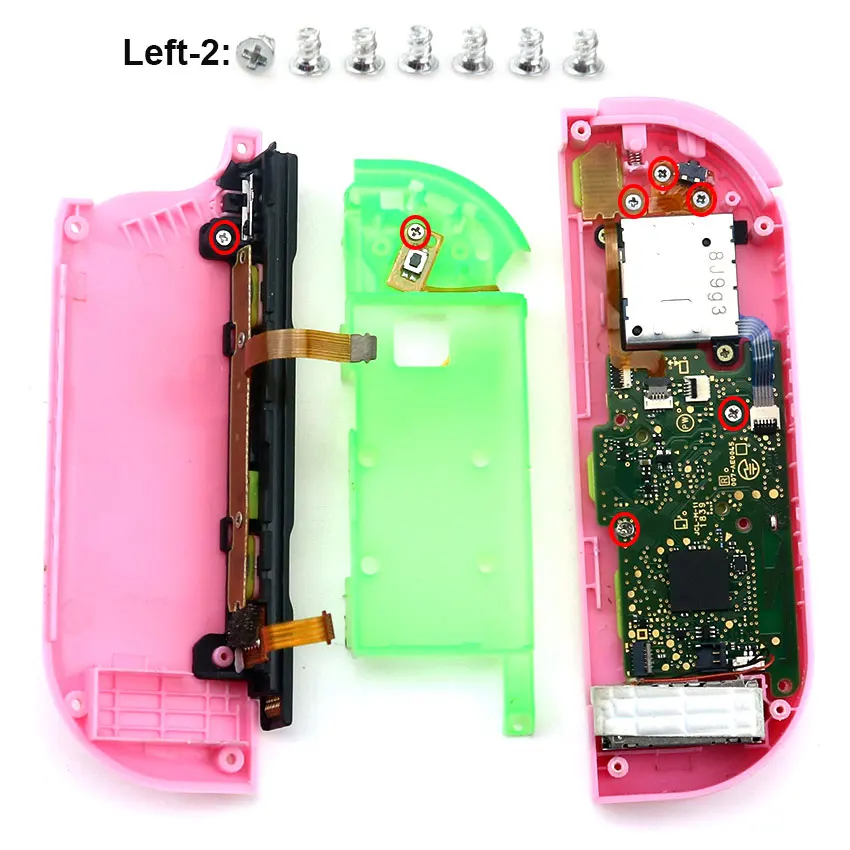 ChengHaoRan Cross + Type Screw Repair Tools Kit for Nintend Switch NS NX JOY-CON Gamepad Game Controller Full Set Screws - Image 4