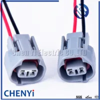 Conector de clavija de sensor eléctrico impermeable automotriz hembra de 2 pines 6189-0239 6189-0249 90980-11156 90980-11149 para Toyota